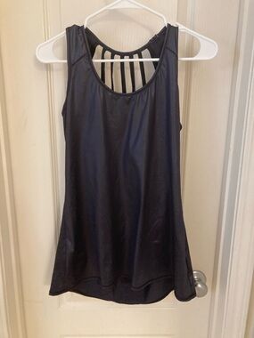 Women’s Strappy Back Active Tank Top - Black